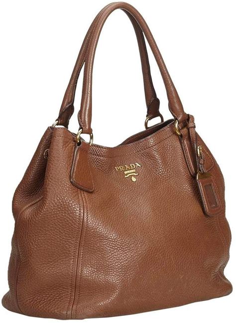 brown prada handbag|prada bags brown leather.